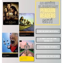 Penguin Readers A2 (Elementary) Seviye  Ingilizce Hikaye Seti (4 Kitap)