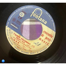 Plakantik Ensemble De Peter Moore - T'aimer Follement / La Complainte De Mackie - Fontana 460.078 Te (Vinyl, Ep)