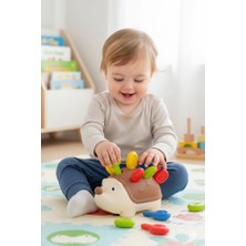 Farbu Oyuncak Renkli Kirpi Eğitici Bultak Zeka Oyunu