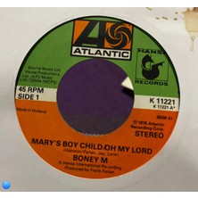 Plakantik Boney M. - Mary's Boy Child / Oh My Lord / Dancing In The Streets (7" Vinyl Single, 1978, French Press)