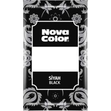 Nova Color Toz Kumaş Boyası Siyah - 2 Adet ve 1 Adet Sabitleyici