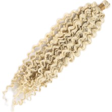 İlk El Grup Afro Dalgası Saç - Platin