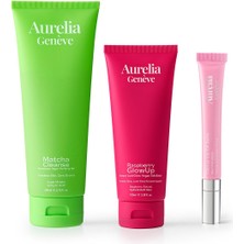 Aurelia Genève The Moodboost Essentials Set - Temizleme Jeli, Peeling & Nemlendirici Etkili Lip Balm Seti