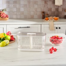 Karaca Citrina Saklama Kabı Beyaz Medium 2200 ml