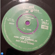 Plakantik Hafız Burhan Sesyılmaz - Her Yer Karanlık (1. ve 2. Kısım) Columbia 45-Rt 17950