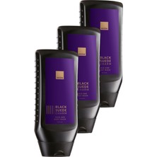 Avon Black Suede Charm Erkek Saç ve Vücut Şampuanı 250 Ml. Üçlü Paket