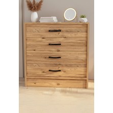 EUR142 4 Çekmeceli Şifonyer Atlantik Çam