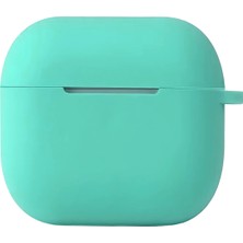 İlk El Grup  Airpods 4 (4.nesil) Hang Kılıf - Turkuaz