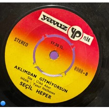 Plakantik Seçil Heper - Dost Bildiklerim / Aklımdan Gitmiyorsun (Yavuz Plak 8988)