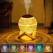 Uslucan Alışveriş Kristal Top Rgb Hava Nemlendirici