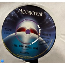 Plakantik Nazareth - Shanghai'd In Shanghai / Love, Now You're Gone (7" Single, 1974) - Mooncrest Records