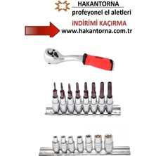 ALWAYSSPEED Ht-Arm 1/4 Lokma Cırcır Kolu 72 Diş Delikli Torx Bits Uç Seti 1/4 E Lokma Takımı