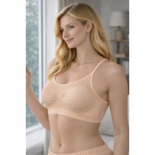 Miorre Dikişsiz Yumuşak Kap Kadın Spor Sütyeni Konforlu Tasarım ile Gün Boyu Destek