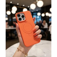 Kılıf House Iphone Uyumlu Metal Standlı Silikon Lansman Kılıf