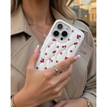 Kılıf House Iphone Uyumlu Kapitone Çiçek Desenli Kılıf