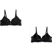 Belvü C Cup Dantelli Içi Boş Lüks Sütyen