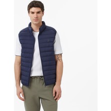 Nautica Erkek Lacivert Regular Fit Su İtici Kaz Tüyü Yelek J57037T.4NV