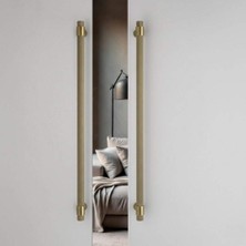 System Axel-L Çekme Kapı Kolu Antik Renk Kol 340MM 1 Adet (PH9722 0340 Abm-Abm)