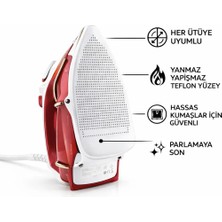 Albertos Ütü Teflonu Tüm Ütülere Uyumlu Parlatmaz Yanmaz Yapışmaz Taban Koruyucu Ütü Teflon Altlığı