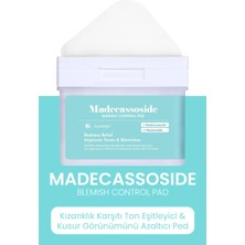 Dermal Madecassoside Blemish Control Pad 120’LI – Gözenek Arındırıcı ve Tonik Ped 200  ml