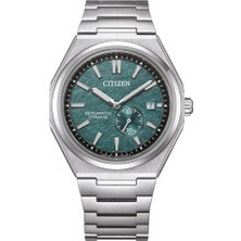 Citizen Zenshin Super Titanium Erkek Kol Saati 10 ATM Suya Dayanıklı Otomatik Mekanizma ile Titanyum Kordon NJ0180-80X