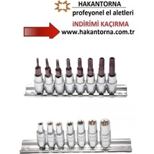 ALWAYSSPEED Ht-Arm 1/4  Delikli Torx Bits Uç Seti 1/4 E Lokma Takımı