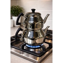 Kadim Vizyon Özkent Mega Büyük Boy Sade Çaydanlık