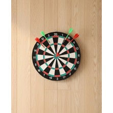 Shoplet 17 Inç Dart Tahtası Şık Tasarım Dayanıklı Yapı ve Dart Oku Hediyeli