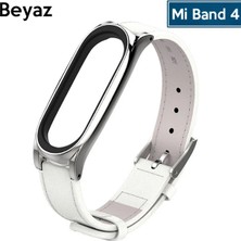 Die Grup Mijobs Xiaomi Mi Band 5-4  Pu Deri Kayış KORDON-(5775) DIEGRP-3402