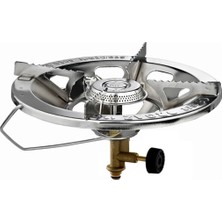 Özkan Küçük Tüp Başlığı Gri Renkli Dar Çemberli Kamp Ocağı Hafif Taşıma Özelliği ile