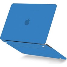 İlk El Grup  Macbook Pro 13 2020 Macbook Buzlu Kapak - Mavi