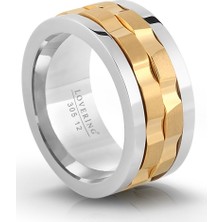 Lovering LVR305B Kadın Çelik Yüzük