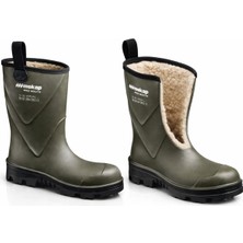 Mekap Pro 101R-S4  Çelik Burunlu Içi Yünlü Iş Güvenlik Çizmesi