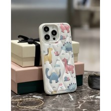 Kılıf House Iphone Uyumlu Kapitone Çiçek Desenli Kılıf