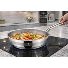 Kadim Vizyon Sofram 24 cm Indüksiyon Uyumlu Çelik Tava