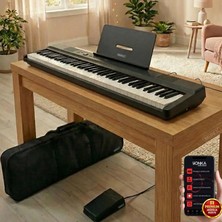 Midex PLX-120BK Yüksek Kaliteli Katlanır Taşınabilir Dijital Piyano