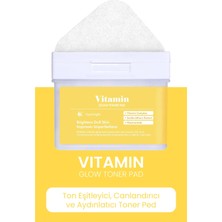 Dermal Cilt Aydınlatıcı ve Vitamin Kompleksli Tonik Ped 120 Adet