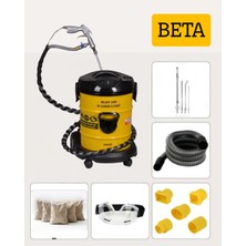 Beta Ceviz Kabuk Silindir Kapak Subap Kurum Karbon Temizlik Makinası 5kg Kum Hediye