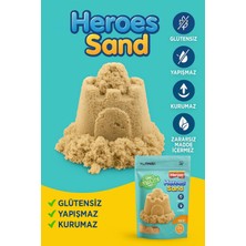 Hak-İş Oyuncak Sand Glütensiz Doğal Kinetik Oyun Kumu 500 gr – Yapışmaz ve Kurumaz