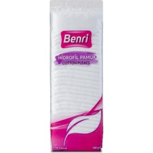 Benri Hidrofil Pamuk 100 gr Arındırıcı Etkili Karma Ciltler İçin Yumuşak Temizlik Ürünü
