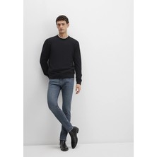 Mavi James Mavi Black Puslu Koyu Mavi Gabardin Pantolon 0042489342