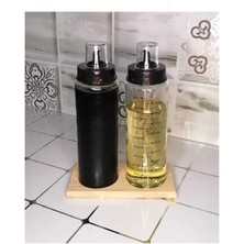 İlk El Grup Ieg™ Ahşap Yağdanlık Altlığı -2 Bölmeli Yağlık Sosluk Standı