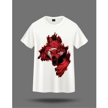 Karaoğlu Bozkurt Kurt Baskılı Penye Tişört