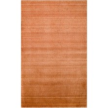 Cool Halı Silva Turuncu Düz Renk El Dokuma Modern Doğal Elyaf Iplik Giyinme Salon Ev Oturma Yatak Odası Halısı