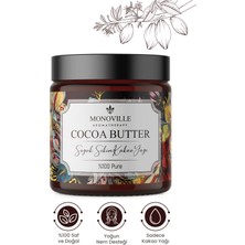Monoville Kakao Yağı 100 ml Soğuk Sıkım %100 Saf Ve Doğal (Cacao Butter)
