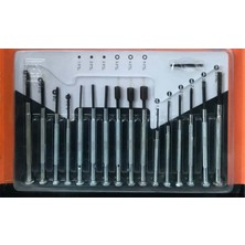 İlk El Grup Ieg™ 16 Parça Hassas Tornavida Seti Saatçi ve Telefoncu Tornavidası