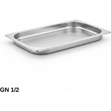 Üret Çelik ÜRET Standart Gastronom Küvet GN 1/2 20 mm 1,25 lt