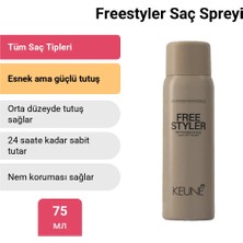 Keune Freestyler Şekillendirici Saç Spreyi 75 ml Orta Tutuculuk ile Parlaklık Verici Özellik