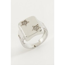 İlk El Grup Ieg™ Yıldız Zirkon Taşlı Yüzük