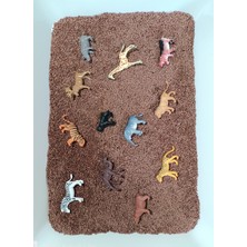 Masal Oyuncak Oyuncak Vahşi Hayvanlar Seti